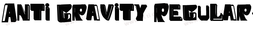 Anti Gravity Regular字体转换